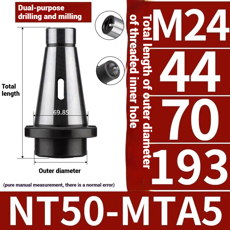 1080-General Milling Machine NT50 Milling Tool Sleeve 7:24/NT 50-Mohs No. 2/3/4/5 Adapter Sleeve Reducing Sleeve Shandong Denso Pricision Tools Co.,Ltd.